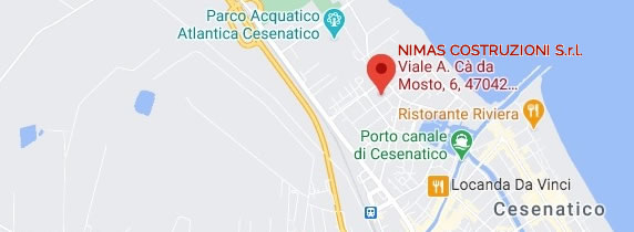 Nimas Costruzioni S.r.l., Via Ca' da Mosto 6, 47042 Cesenatico FC, Italia